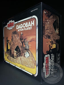 Star Wars Dagobah Action Playset (Palitoy) Folding Display