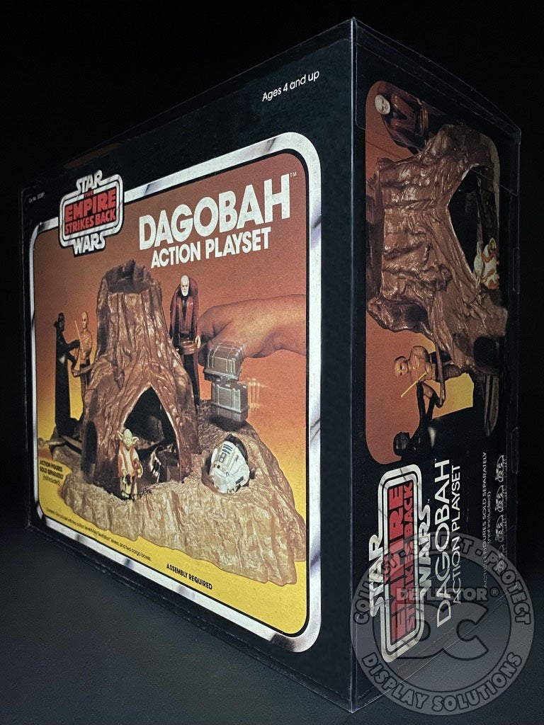 Star Wars Dagobah Action Playset (Palitoy) Folding Display