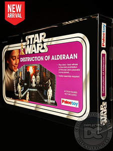 Star Wars Destruction Of Alderaan Playset Display Case