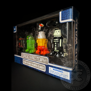 Star Wars Droid Factory 4 Pack Figure Display Case