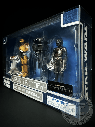 Star Wars Droid Factory Obi-Wan Kenobi 4 Pack Figure Display