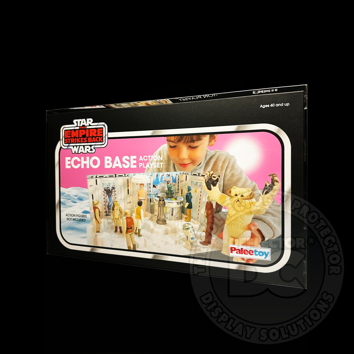 Star Wars Echo Base Playset (Paleetoy) Display Case