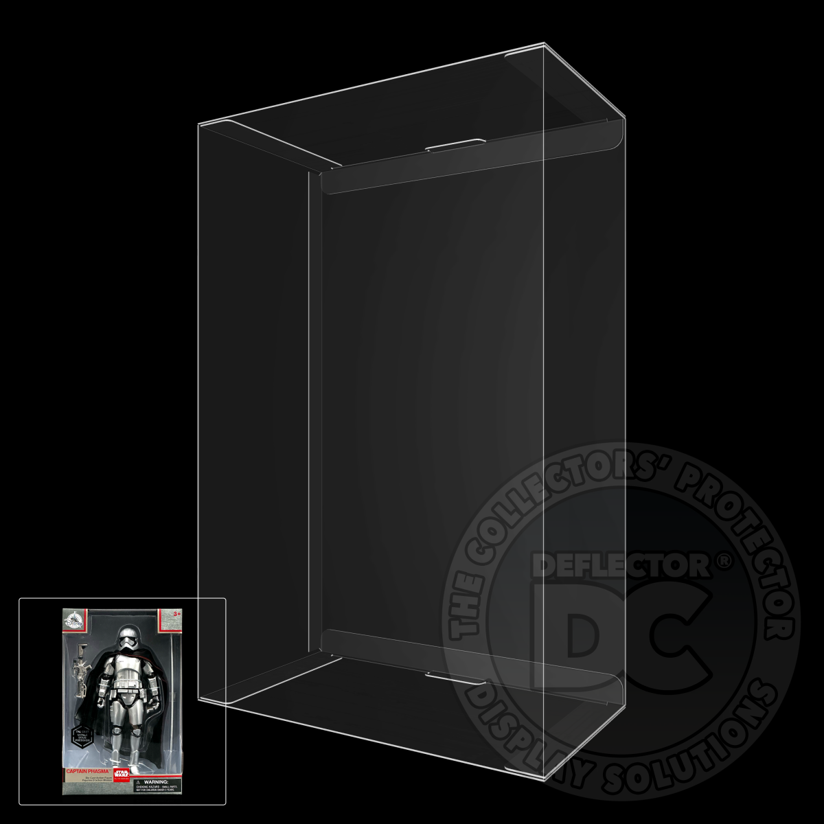 Star Wars Elite Series Captain Phasma Figure Display Case