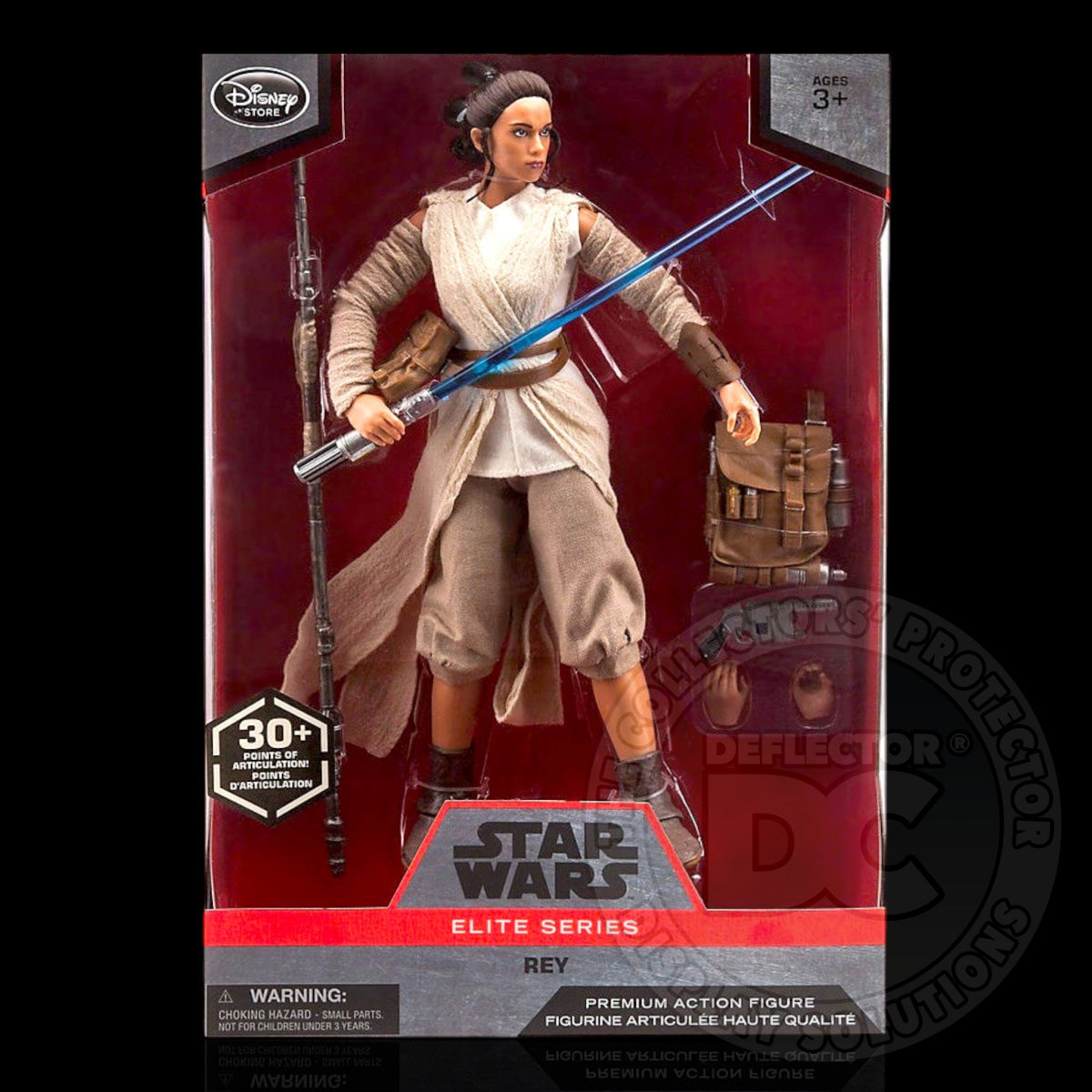 Star Wars Elite Series Rey Premium Figure Display Case