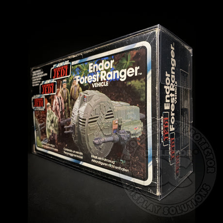 Star Wars Endor Forest Ranger Vehicle (Palitoy) Display Case