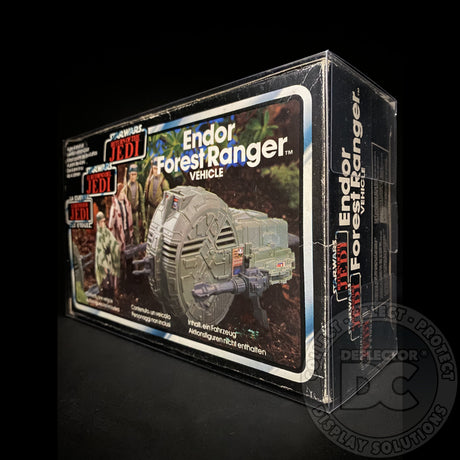 Star Wars Endor Forest Ranger Vehicle (Palitoy) Display Case