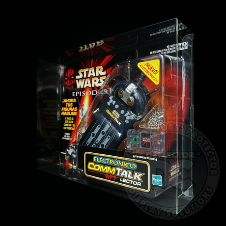 Star Wars Episode I Electronic Comm Talk Reader Display Case