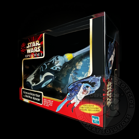 Star Wars Episode I Gungan Scout Sub Display Case