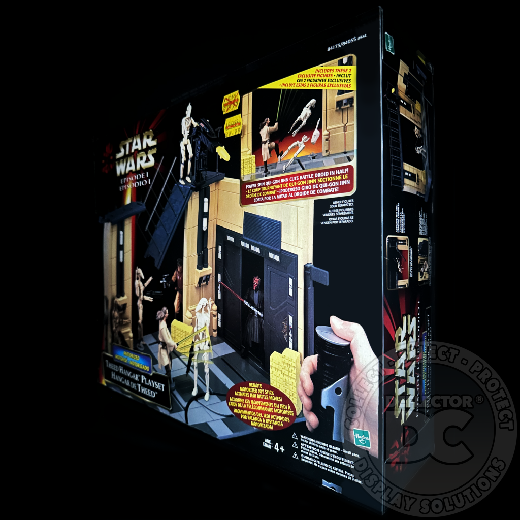 Star Wars Episode I Motorized Theed Hangar Playset Display