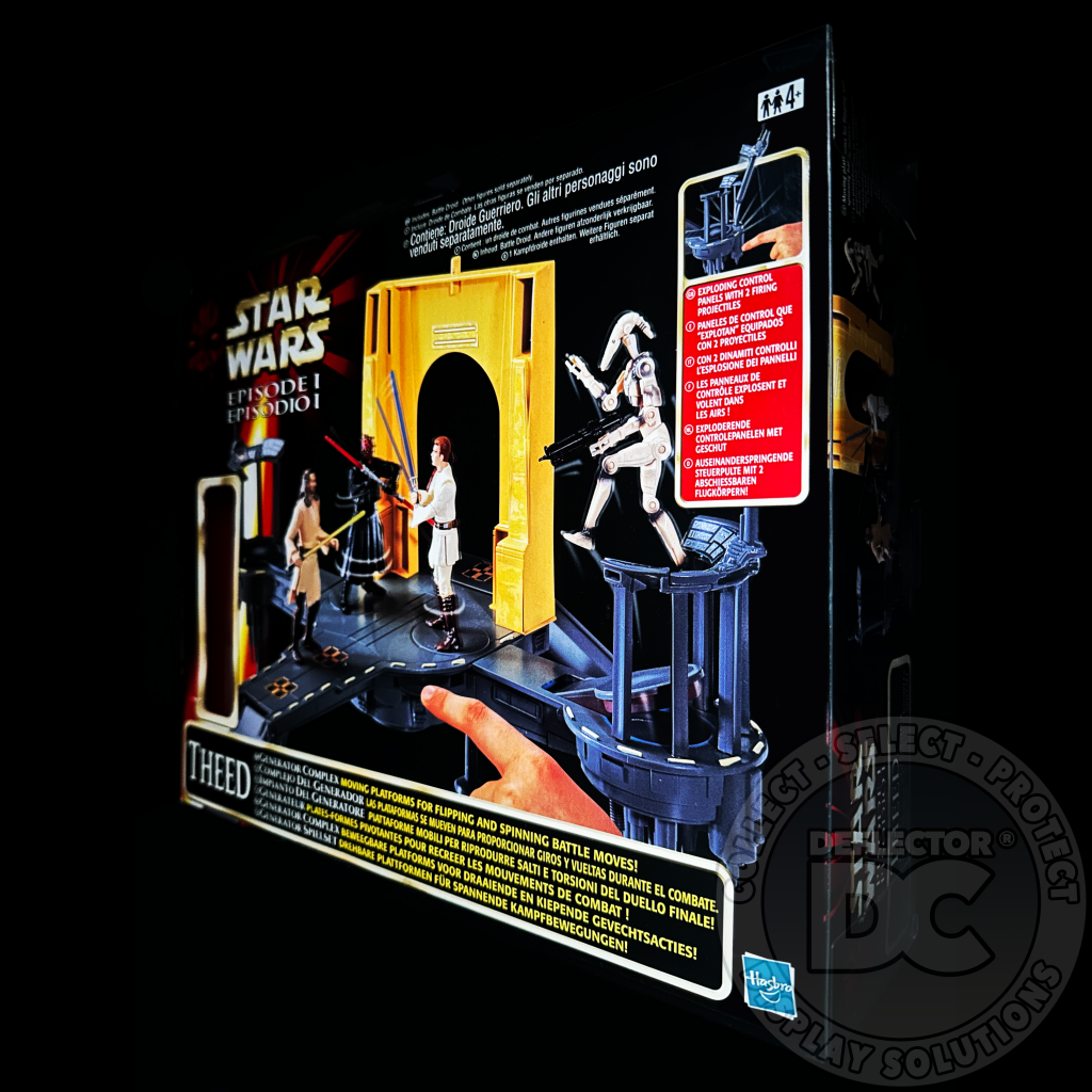 Star Wars Episode I Theed Generator Complex Display Case
