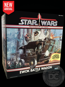 Star Wars Ewok Battle Wagon (Kenner) Display Case