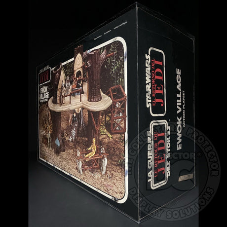 Star Wars Ewok Village Action Playset (Palitoy) Display Case