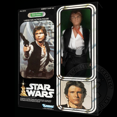 Star Wars Han Solo 12 Inch Large Size Action Figure Display