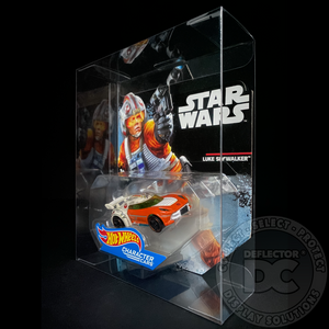 Star Wars Hot Wheels Character Cars Folding Display Case