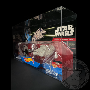 Star Wars Hot Wheels Starships 2 Pack Folding Display Case