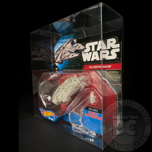 Star Wars Hot Wheels Starships Folding Display Case