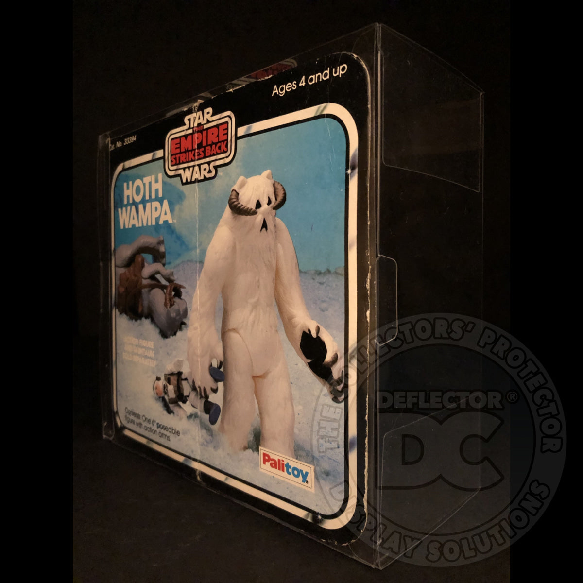 Star Wars Hoth Wampa (Kenner/Palitoy) Display Case