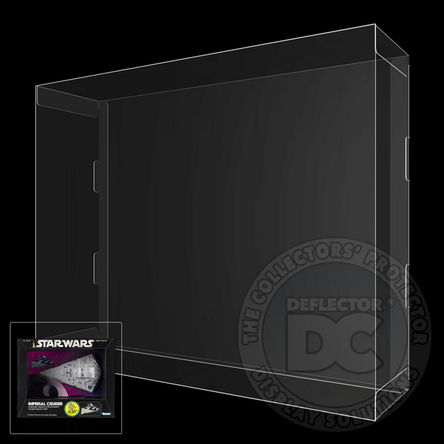 Star Wars Imperial Cruiser Die-Cast Vehicle Display Case