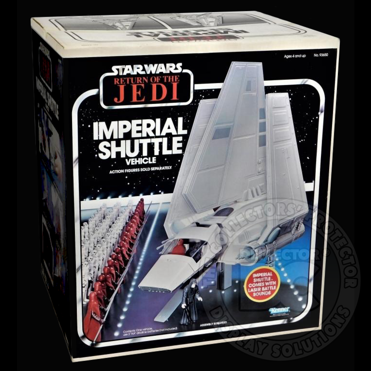 Star Wars Imperial Shuttle Vehicle (Kenner) Display Case