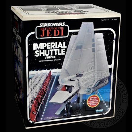 Star Wars Imperial Shuttle Vehicle (Kenner) Display Case