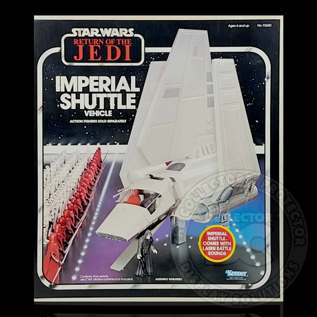 Star Wars Imperial Shuttle Vehicle (Kenner) Display Case