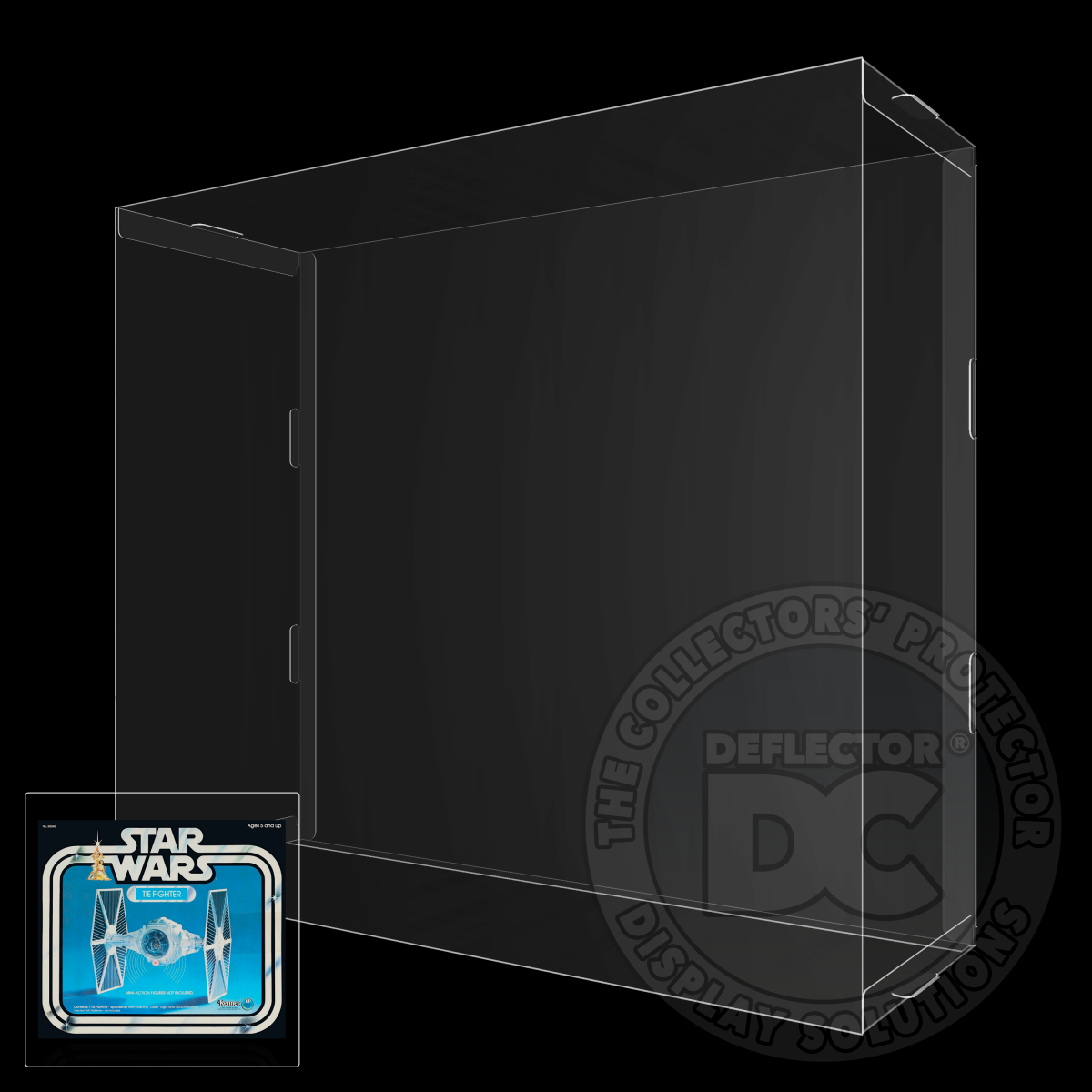 Star Wars Imperial Tie Fighter (Kenner) Display Case