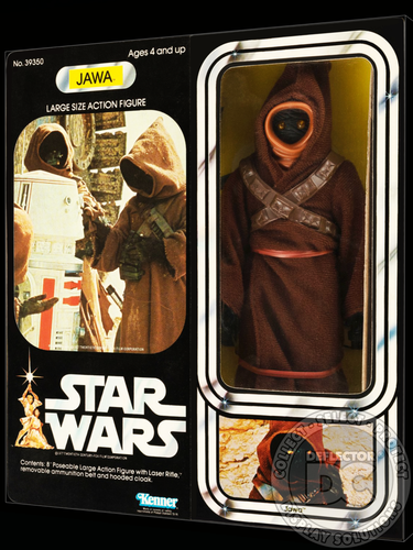 Star Wars Jawa 12 Inch Large Size Action Figure Display Case