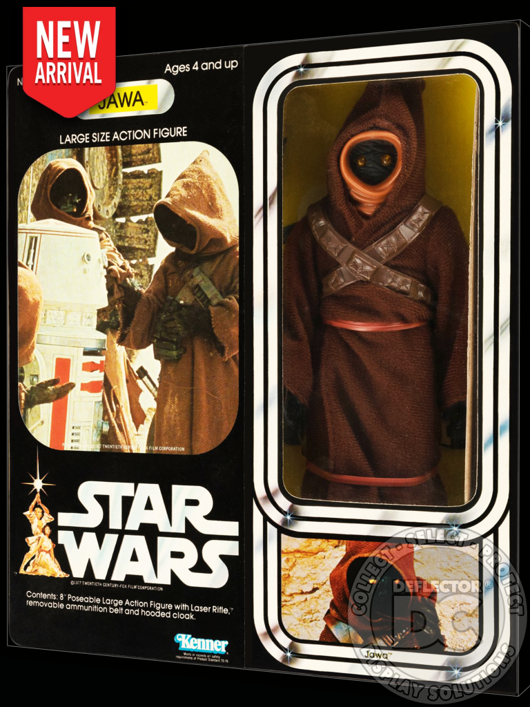 Star Wars Jawa 12 Inch Large Size Action Figure Display Case