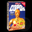 Star Wars Kellogg’s C - 3PO Cereal Box Display Case