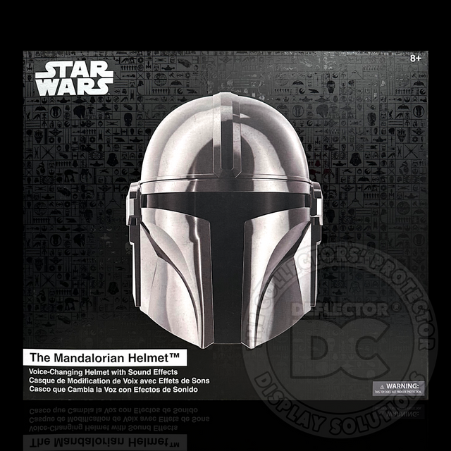 Star Wars The Mandalorian Voice-Changing Helmet Display Case