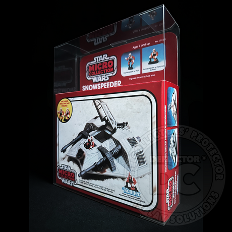 Star Wars Micro Collection Snowspeeder Vehicle Display Case