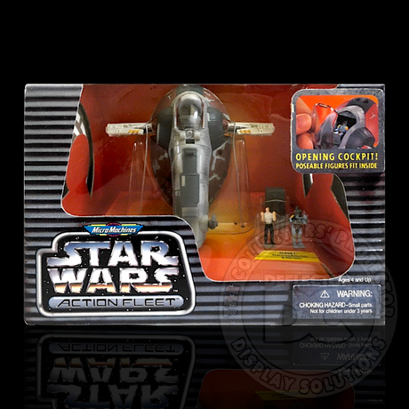 Star Wars Micro Machines Action Fleet Vehicle Display Case