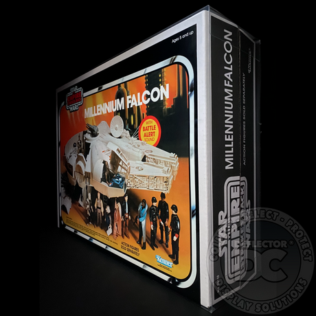 Star Wars Millennium Falcon Spaceship (Kenner) Display Case