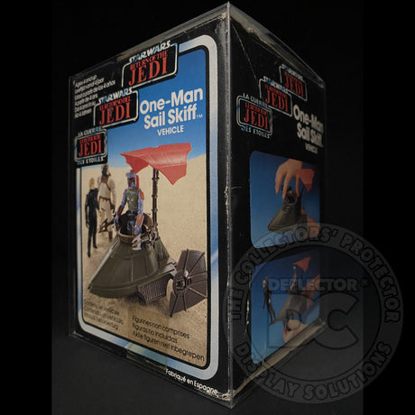 Star Wars Mini Rig Vehicle (Tri-Logo) Figure Display Case