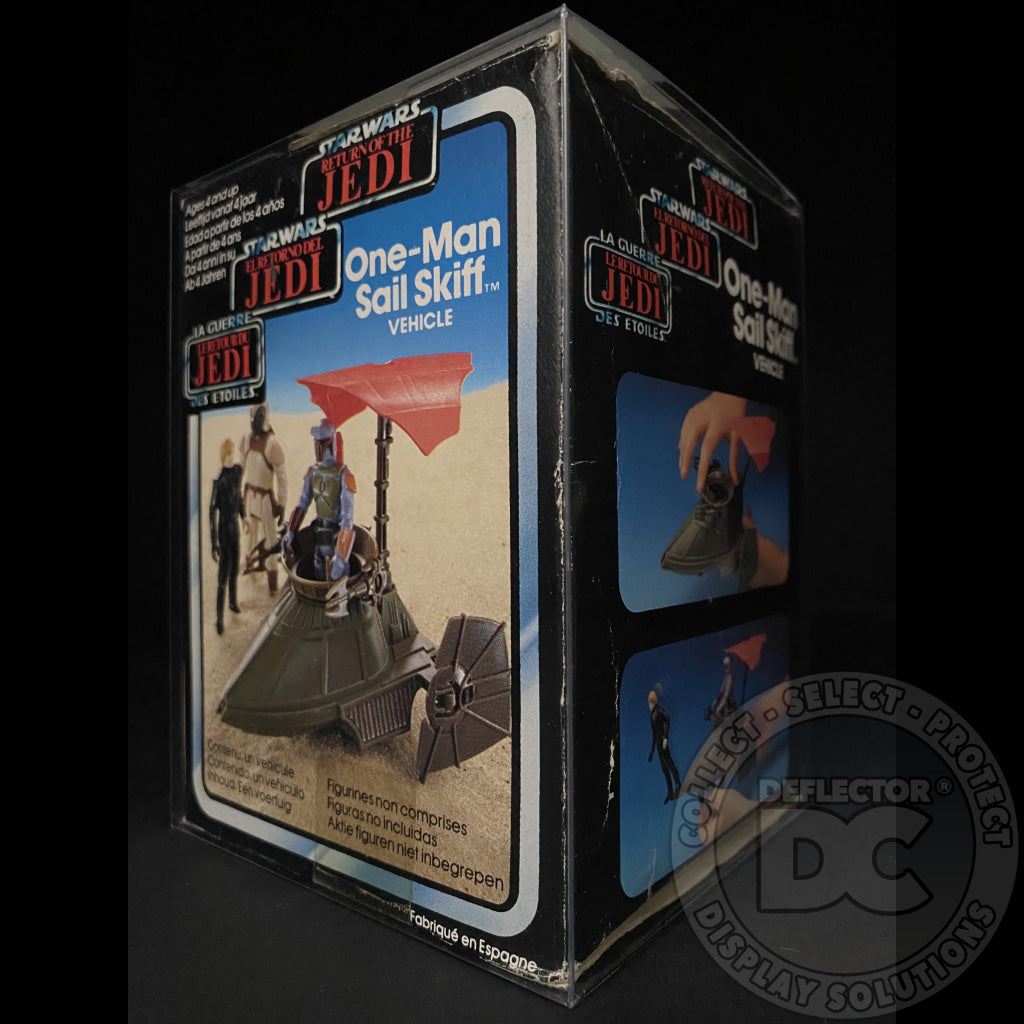 Star Wars Mini Rig Vehicle (Tri-Logo) Figure Display Case
