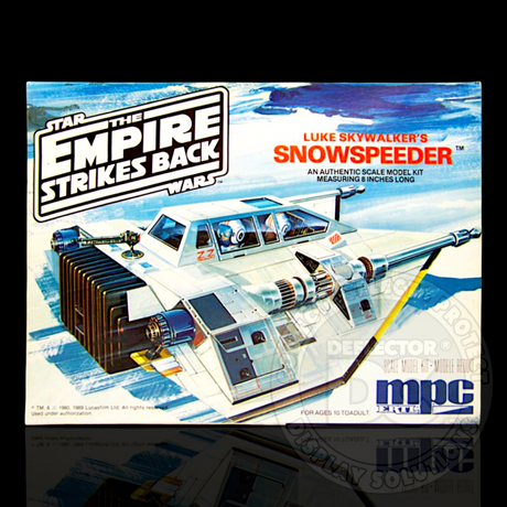 Star Wars MPC ERTL Luke Skywalker’s Snowspeeder Model Kit