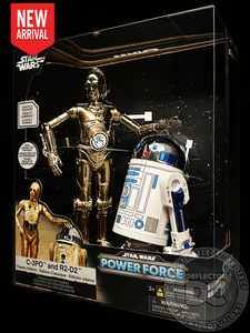 Star Wars Power Force C-3PO R2-D2 Talking Action Figures