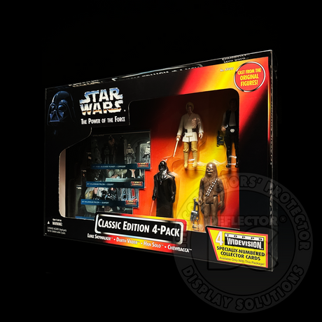 Star Wars Power Force Classic Edition 4-Pack Figure Display