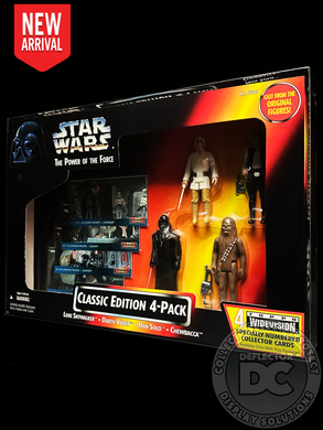 Star Wars Power Force Classic Edition 4-Pack Figure Display