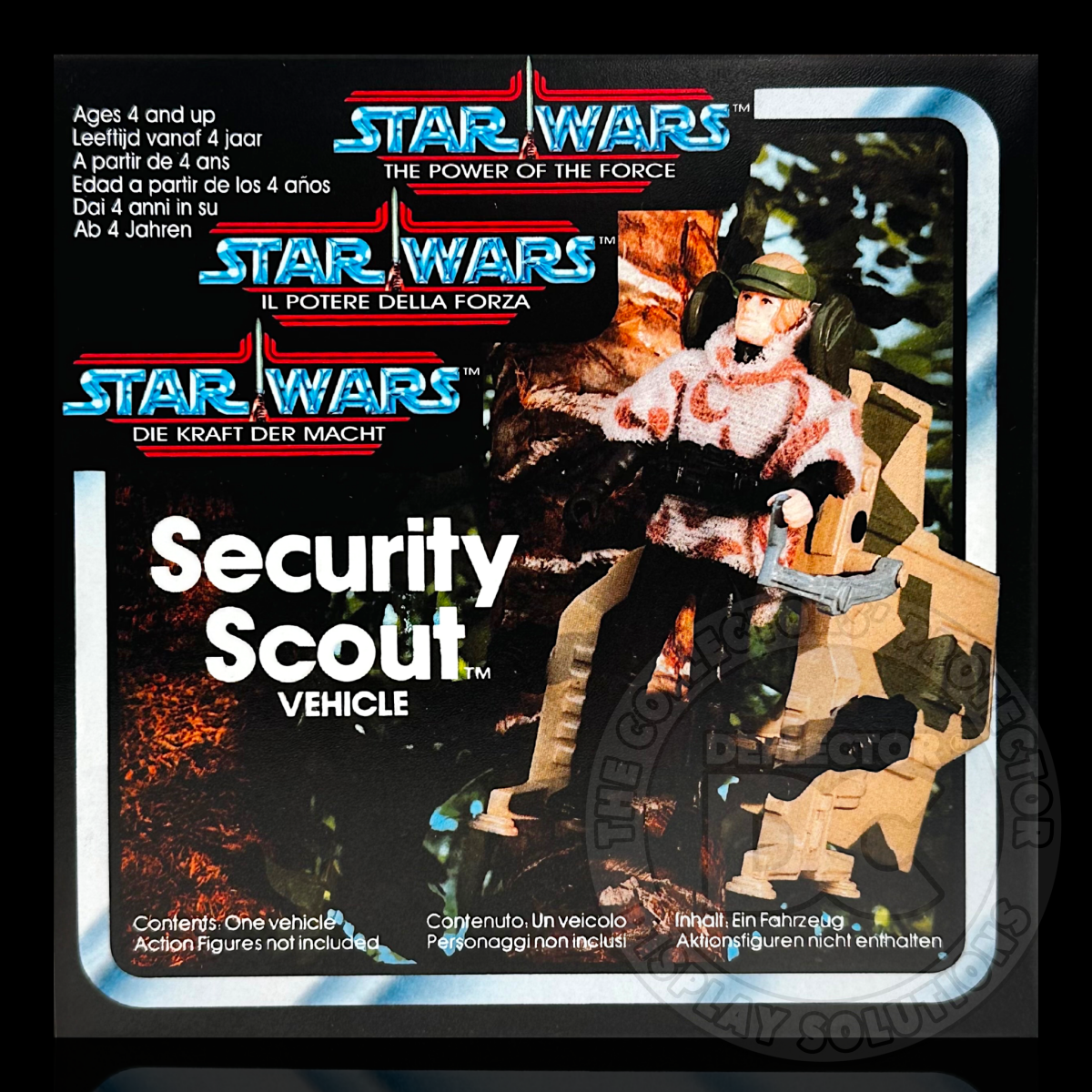Star Wars The Power Of The Force (Tri-Logo) Security Scout