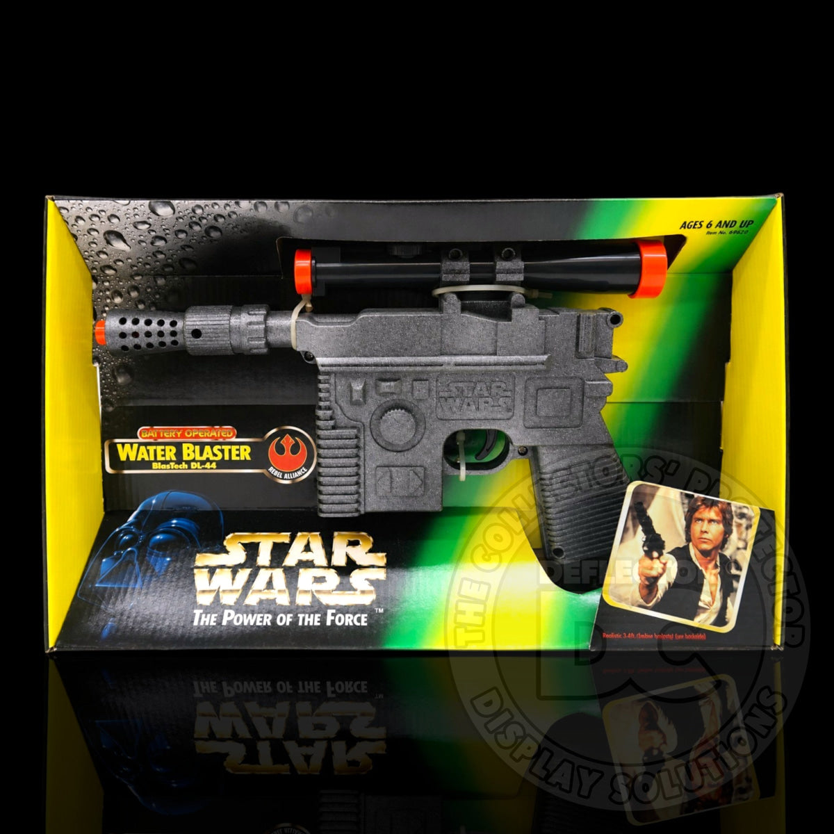 Star Wars Power of the Force Water Blaster Display Case