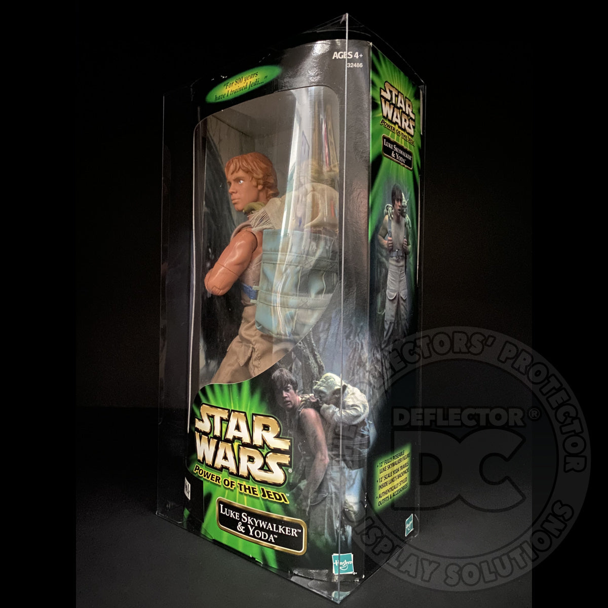 Star Wars: El Poder Del Jedi De 12" Luke Skywalker Y Yoda