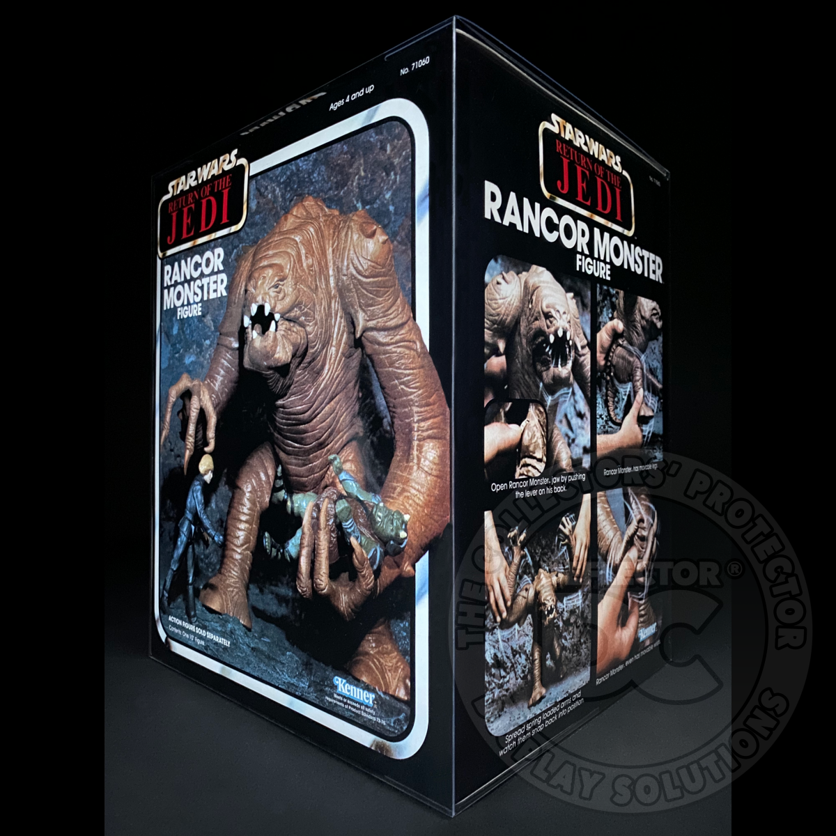 Star Wars Rancor Monster Figure (Kenner) Display Case