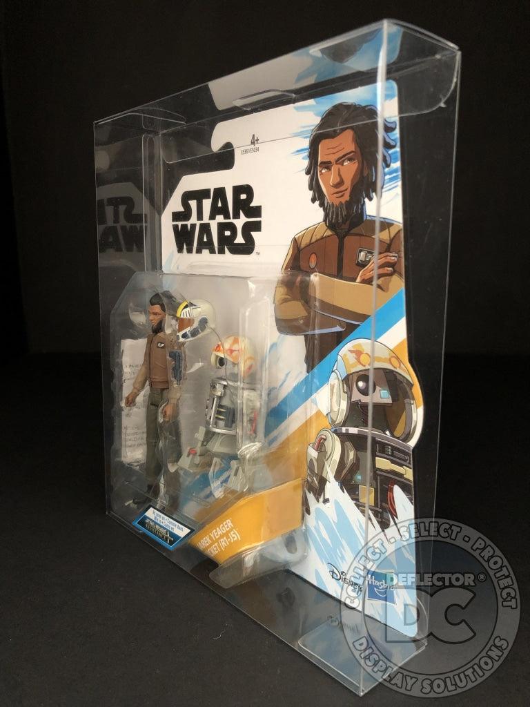Star Wars Resistance 2 Pack Figure Folding Display Case