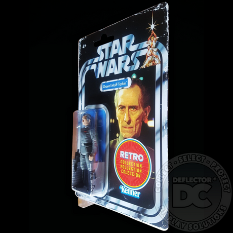 Star Wars Retro Collection Grand Moff Tarkin Figure Display Case