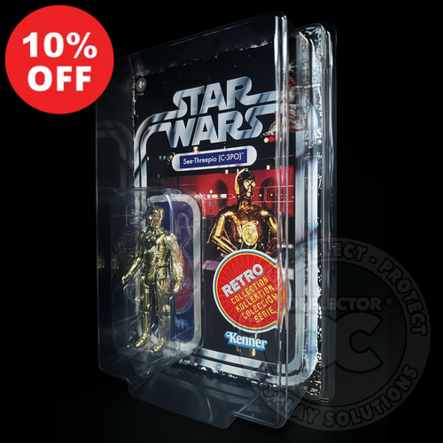 Star Wars Retro Collection Figure Blister Display Case