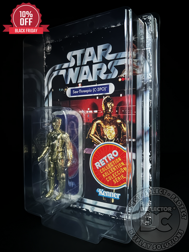 Star Wars Retro Collection Figure Blister Display Case