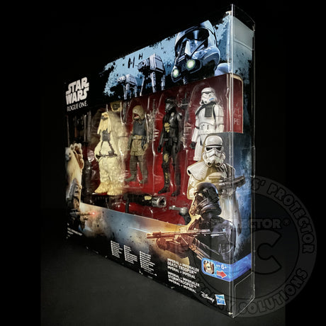 Star Wars Rogue One 4 Pack Figure Folding Display Case