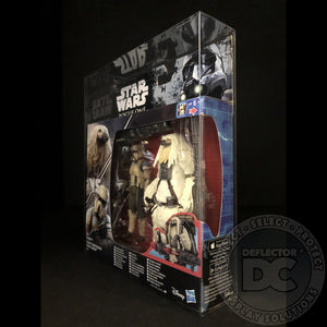 Star Wars Rogue One 2 Pack Figure Folding Display Case