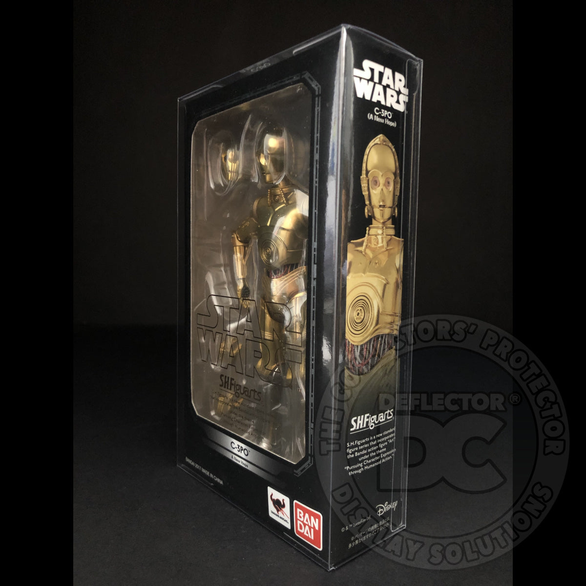 Star Wars S.H. Figuarts C-3PO (A New Hope) Figure Display Case 